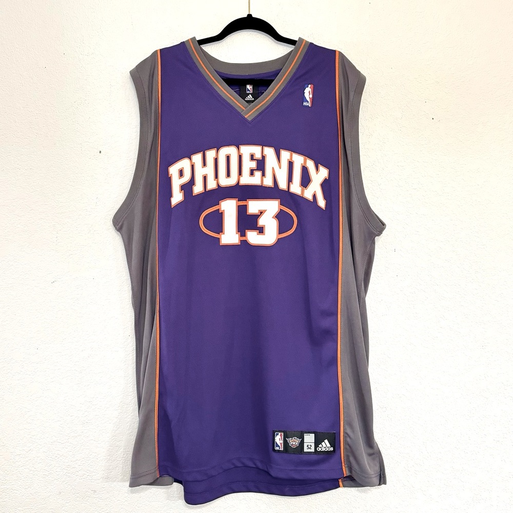 ☄️Phoenix Suns Jersey - NASH 13 - Men’s Game Quality NBA Jersey - size 52